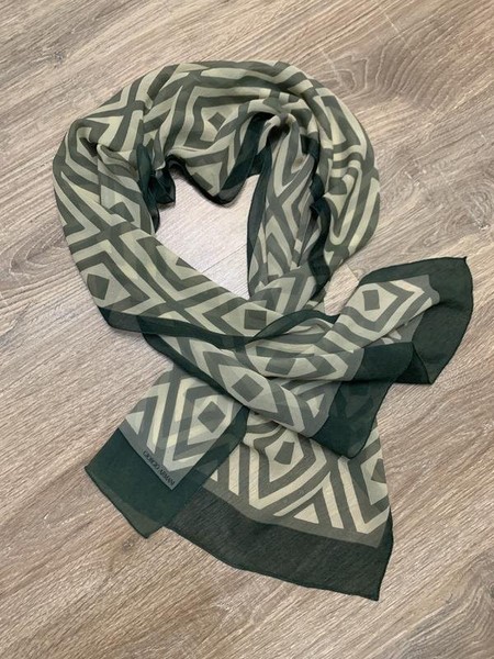 Women Giorgio Armani Scarf Green One size