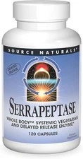 Serrapeptase for Cardiovascular Cleansing & Arterial Health (120 Caps)