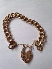 9ct Rose Gold Curb Bracelet