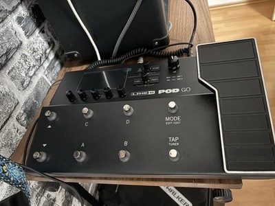 Line 6 POD GO Effektgerät für Gitarre -Top Zustand- Wie Neu