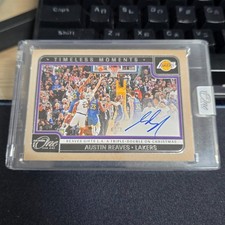 2024-25 Panini One and One Austin Reaves Timeless Momets Auto 34/99