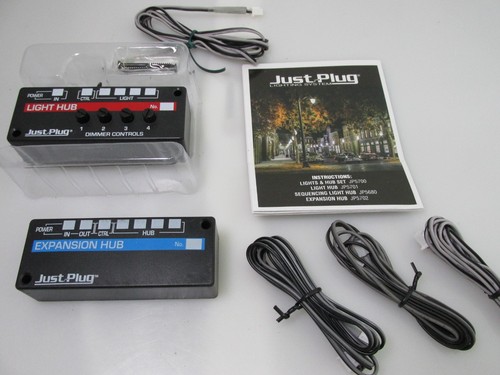 Woodland Scenics Just Plug Expansion Hub Lights & Hub Set Additional Wiring