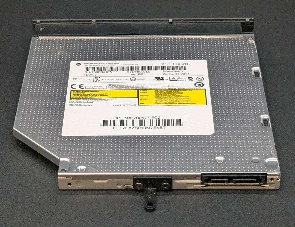 Подлинный привод для записи DVD-RW HP 350 G1 | OEM ноутбук устройство записи оптических дисков - Изображение 2 из 3