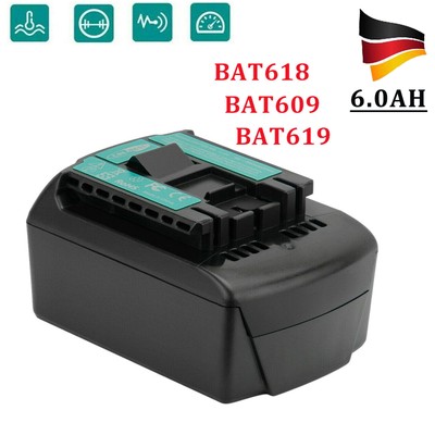 18V 6.0Ah Li-ion Akku Für Bosch BAT609 BAT610 BAT618 BAT619 GCB GDX GHO 18 V-LI