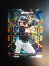 2025 Panini Prizm - Prizmatic Travis Bazzana #20 (RC) /399 Orange Disco Prizm SP