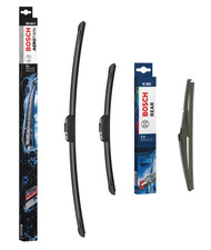 Set spazzole tergicristallo anteriore + posteriore Hyundai Kona 2017-2023 BOSCH AEROTWIN AR141S H281