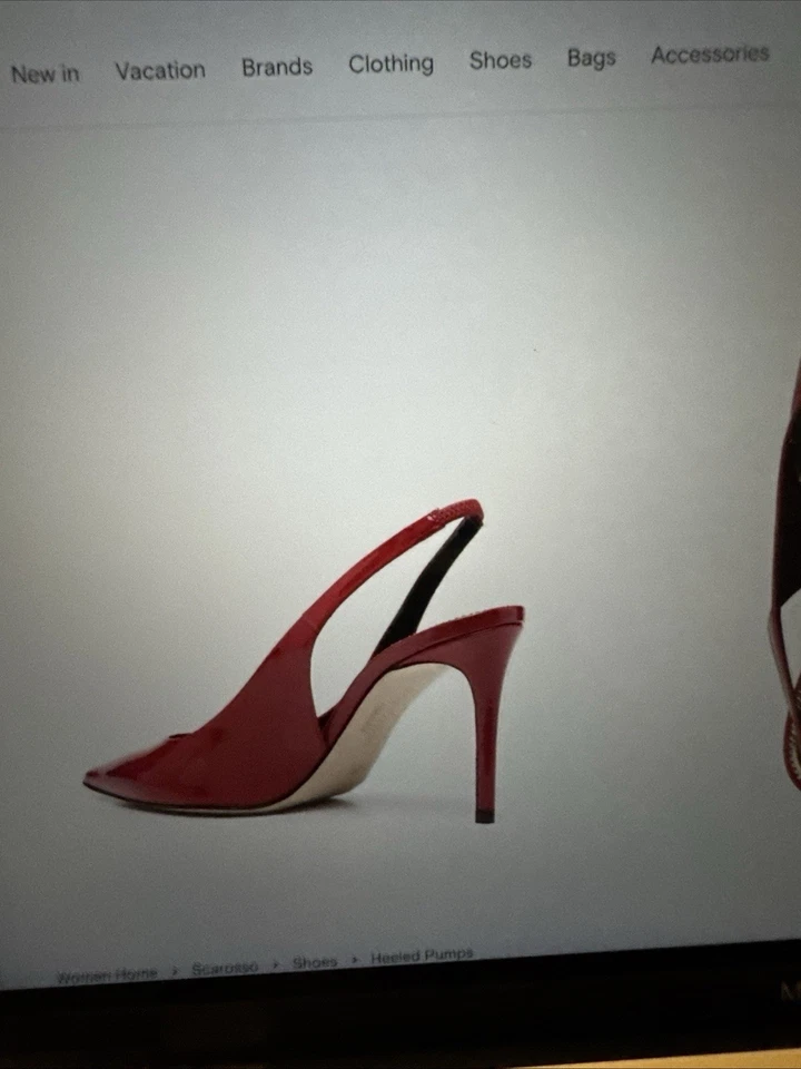 Scarosso x Brian Atwood Sutton slingback pumps 42/11 - Image 4 of 4