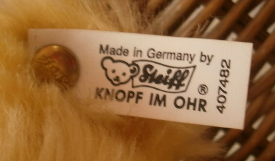 Original limitierter STEIFF Teddy / Teddybär MUSIK BÄR 1928, Replica (407482) - Bild 3 von 4