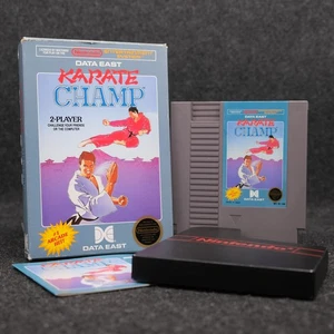 Karate Champ 5-Screw  (NES) CIB - Authentic Great Condition