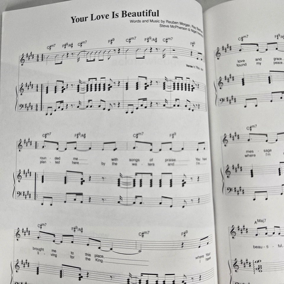 Hillsong You Are My World Songbook Piano Vocal Guitar Music Christian 2001 Book - Image 4 of 4