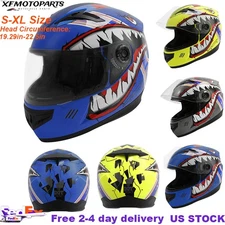 DOT Youth Kids Motorcycle Dirt Bike Helmet Racing ATV Motocross Christmas Gifts