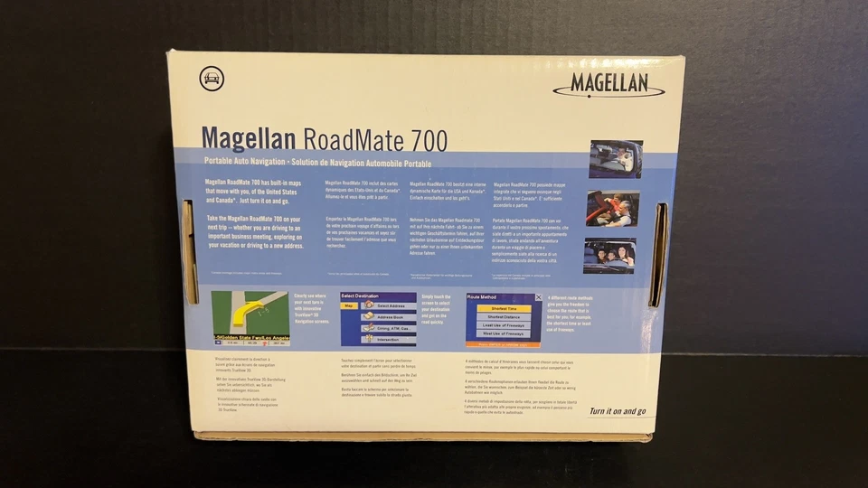 Magellan Road Mate 700 GPS Navigation System With accessories Nice - Image 3 of 4