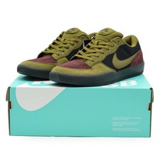 DV5477-008 Nike SB Force 58 Black Burgundy Crush Off Noir Olive Flak Men's 