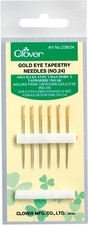 6 Pack - Clover Gold Eye Tapestry Needles-Size 24 6/Pkg - 238-24