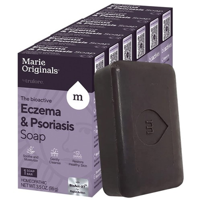 #ad Marie Originals Natural Eczema amp; Psoriasis Oatmeal Soap for Face amp; Skin 6 Pack $39.99