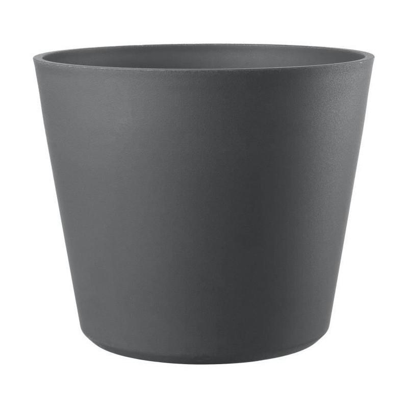 Pot de fleurs DEROMA Origin 49 L gris anti-gel pour racines protégées