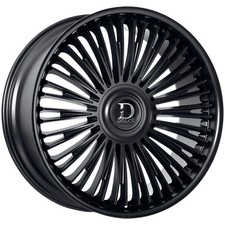Dolce Luxury Razzo 24x10 6x1356x5.5 35mm Double Black Wheel Rim 24 Inch