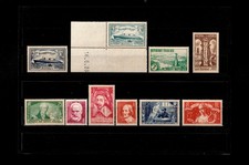 FRANCE ** ANNEE COMPLETE 1935 / n° 299/308 sauf 300A et 301A / MNH / TTBE