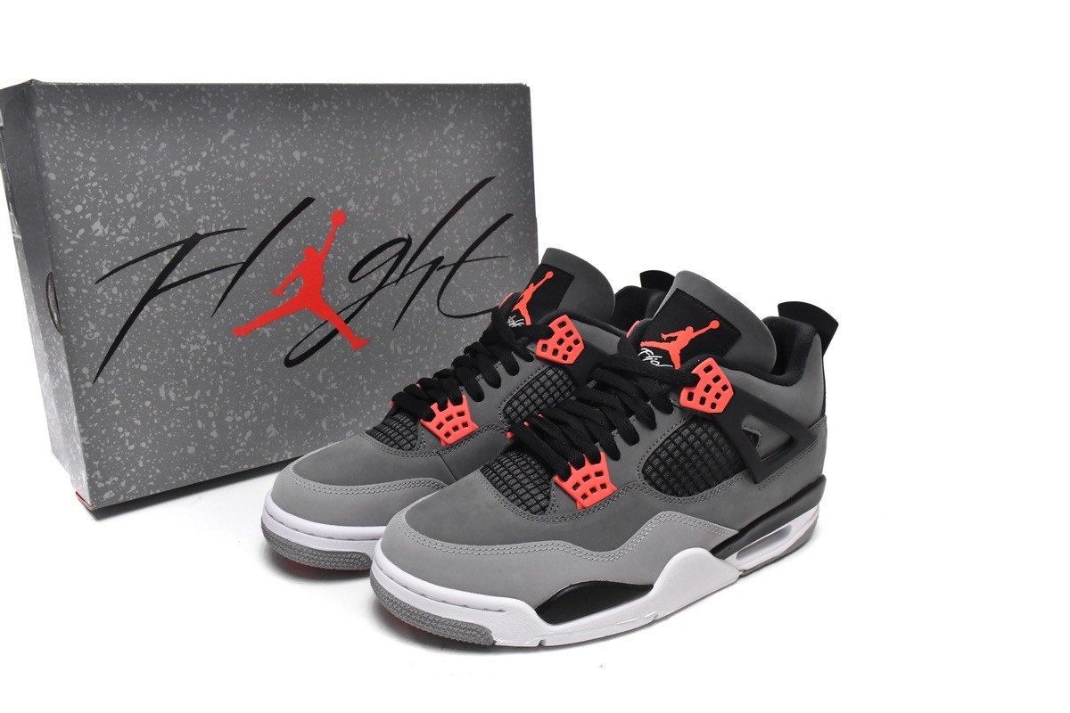 Size 8 - Jordan 4 Retro Mid Infrared for sale online | eBay