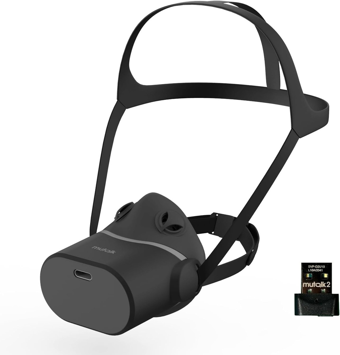 Shiftall MuTalk 2 Wireless Soundproof Microphone VR Gaming Online
