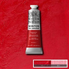 Winsor and Newton Winton Oil Colour 1.25 oz. Cadmium Red Deep Hue