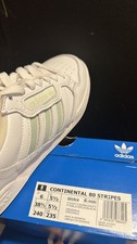 Image of Adidas Continental 80 – Brand New White Leather Sneakers