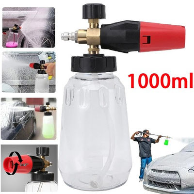 #ad #ad Snow Foam Lance Cannon Soap Bottle Sprayer For Pressure Washer Gun Jet Car Wash $15.99