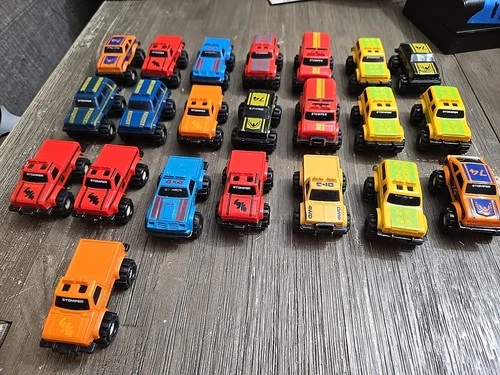 Vintage McDonald's Mini Stomper Trucks Lot of 222