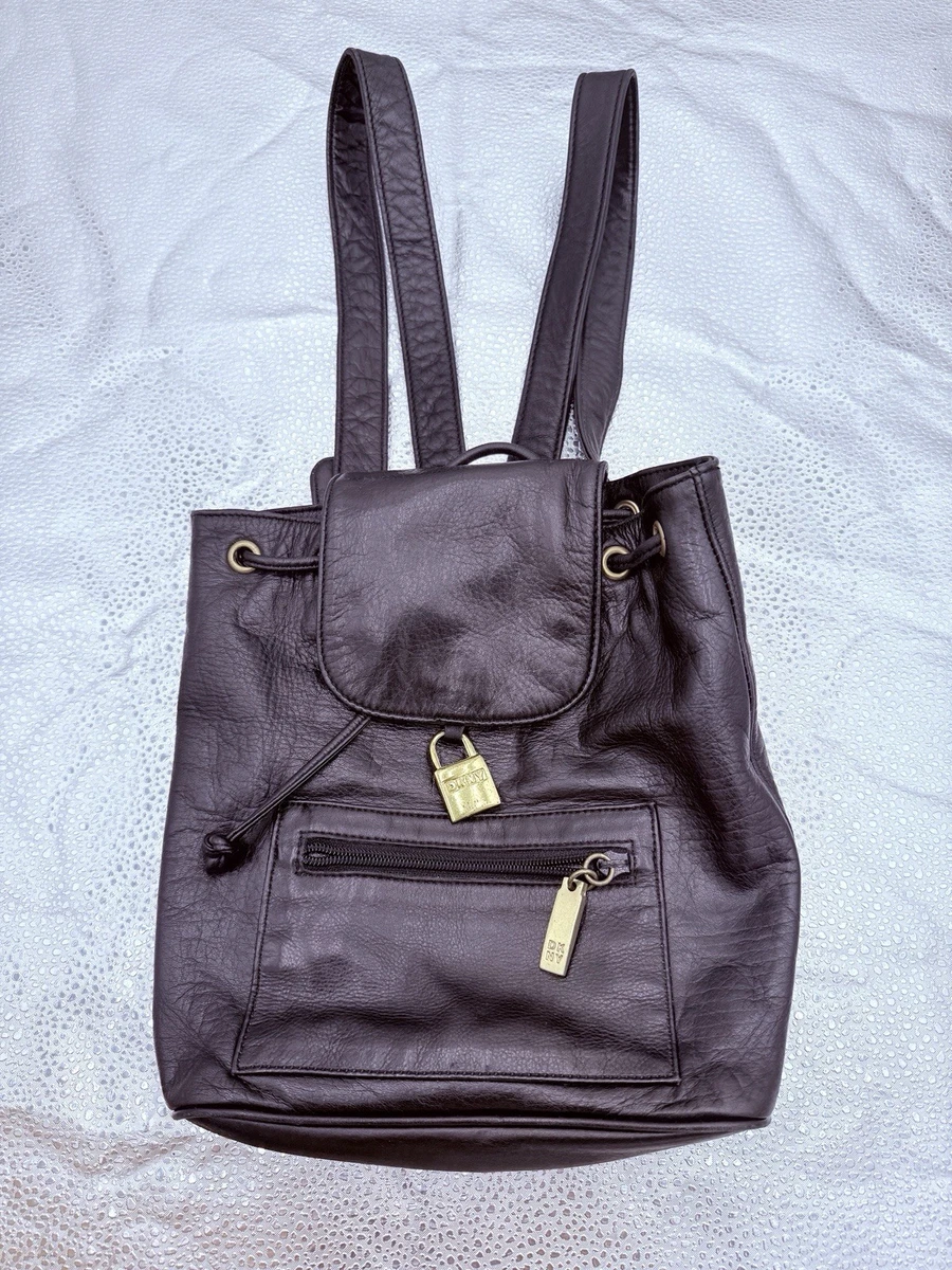 dkny mini backpack price Amazon.com | Women's backpack,BLACK/GOLD,1SZ New DKNY Rapture Backpack 'Primrose'