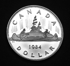 1984 $1 proof like Voyager coin UNC from the set perfect for your collection