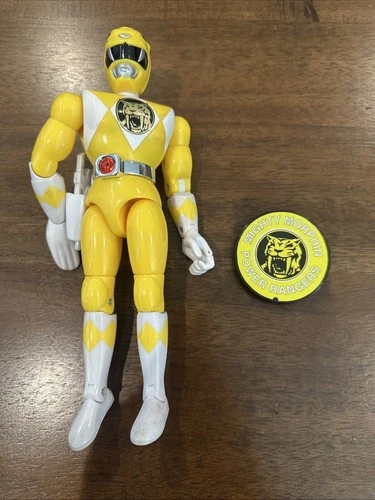 Vintage Mighty Morphin Power Rangers 8" Karate Choppin Trini Yellow Ranger MMPR