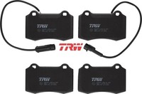 TRW GDB1392 Bremsbelagsatz FüR Scheibenbremse Bremsbelagsatz BremsbeläGe