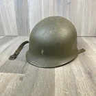 New ListingWWII WW2 M1 Military Army Helmet Front Seam 57-61