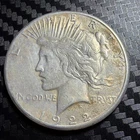 1922-S Peace Silver Dollar Circulated 90% Silver Raw Uncertified