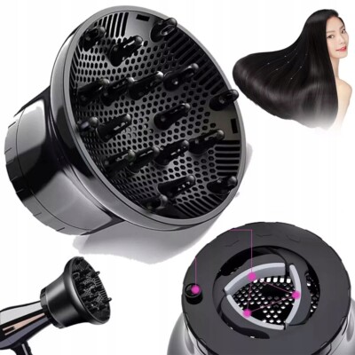 Universal Haartrockner Diffusor Luftdusche Fingerstyler Diffuser Fön Aufsatz DE