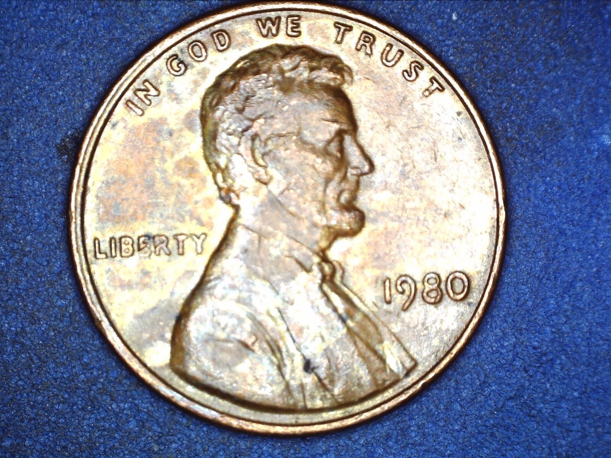 ズレ打　1980年　リンカーン　ペニー　ミントマーク無　レア 1980 penny,no mint mark,ddo,ddr, deformed letters,rare | eBay