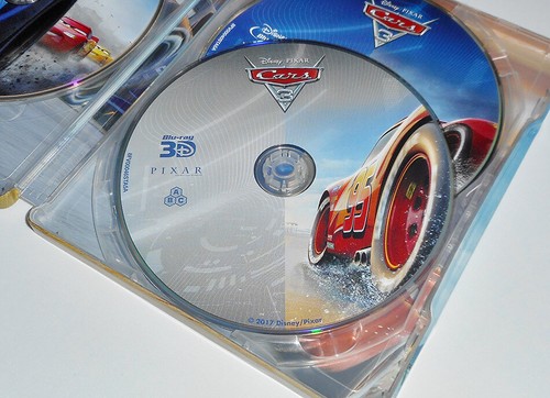 PELICULA BLURAY+3D DISNEY CARS 3 EDICION METALICA STEELBOOK PRECINTADA - Imagen 9 de 12