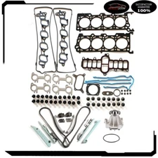 Engine Water Pump Engine Full Gasket Set For 01 Ford Crown Victoria 4.6L V8 SOHC