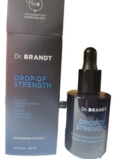 Dr. Brandt Drop of Strength All-Day Strengthening Serum - 1 Oz - Full Size - NIB