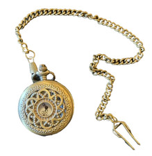 Steampunk quartz pocket watch