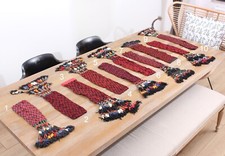 SET of 10 pcsTassel Hair Dress Belly Dance Uzbek VINTAGE FAST Shipment 15455