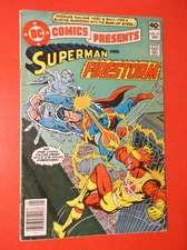 DC COMICS PRESENTS # 17 - VG 4.0 - SUPERMAN & FIRESTORM - 1980 GARCIA-LOPEZ