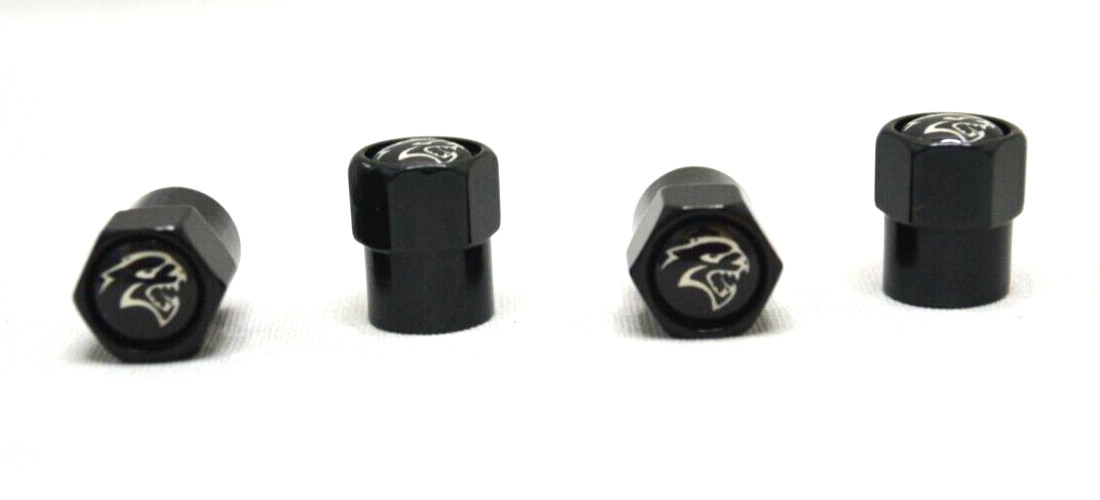 Dodge Challenger Charger Durango SRT Hellcat Tire Valve Stem Caps Mopar