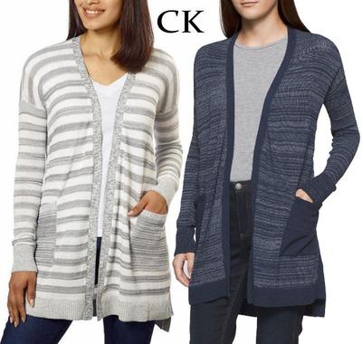 calvin klein long cardigan