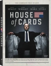 House of Cards: The Complete First Season (DVD, 2013) Brand New Sealed