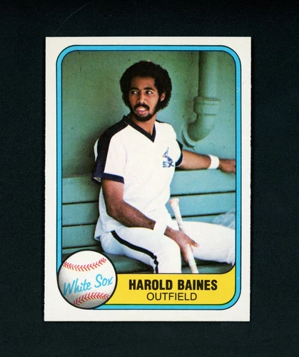 Harold Baines 1981 Fleer RC (HOF) Chicago White Sox #346 MINT