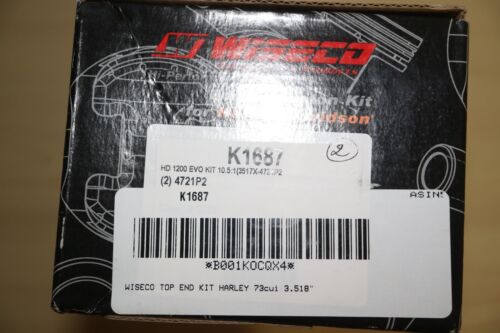 Wiseco +0.02" 3.518" Domed Piston Kit Harley Sportster 1100 1200 1986-2003 - Picture 4 of 5