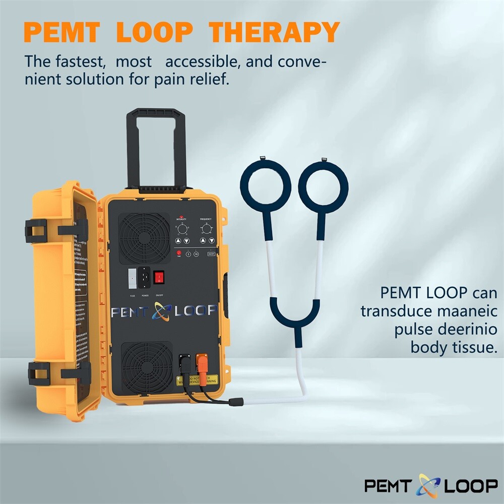 Physio Magneto PEMF Physio Therapy Equipment PMST LOOP Body Pain Relief Machine