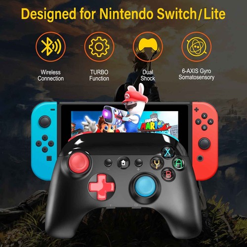 🔥Beexcellent Switch Controller, Wireless Controller Gamepad Compatible for Nint - Picture 5 of 9