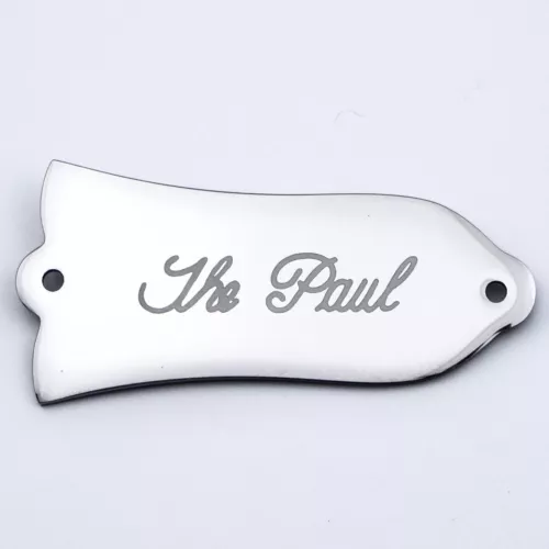 2 Hole Stainless Steel Bell Shaped Guitar Truss Rod Cover "The Paul" fit LP/SG